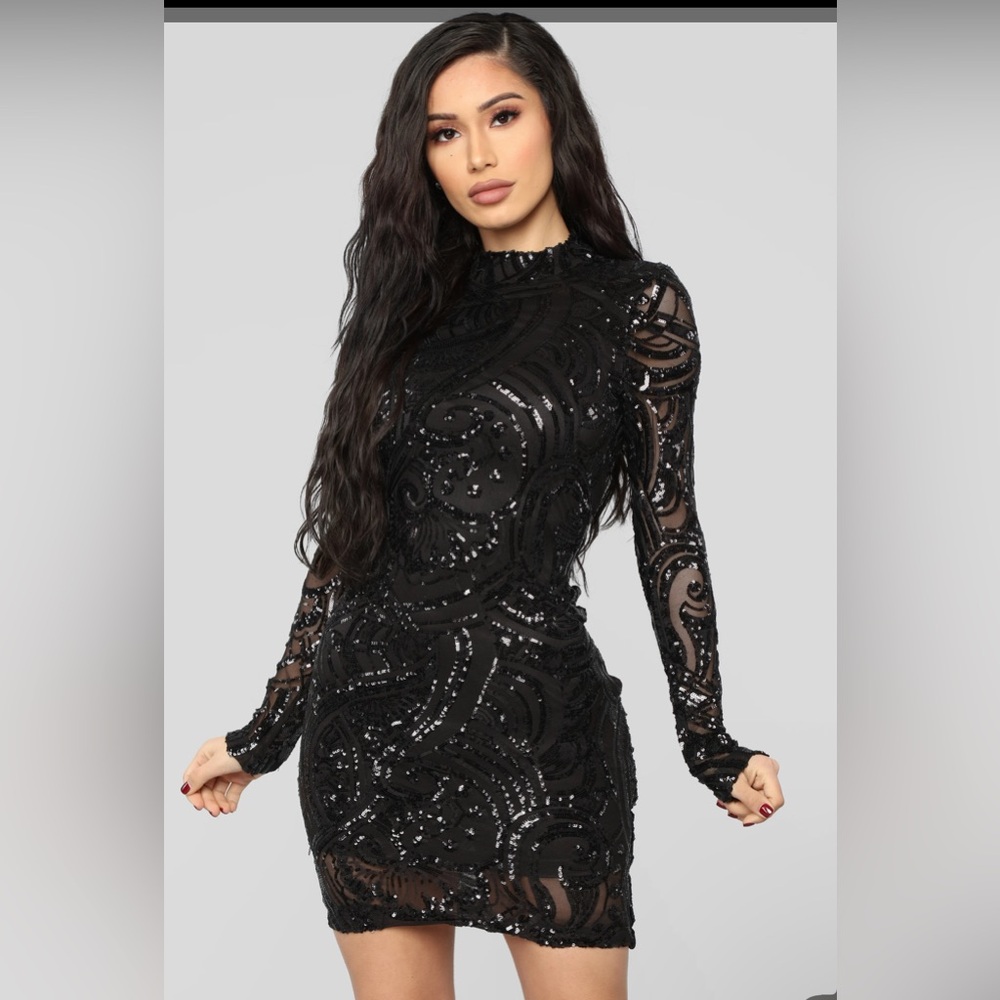 Fashionnova Wildest Dreams Sequin Dress